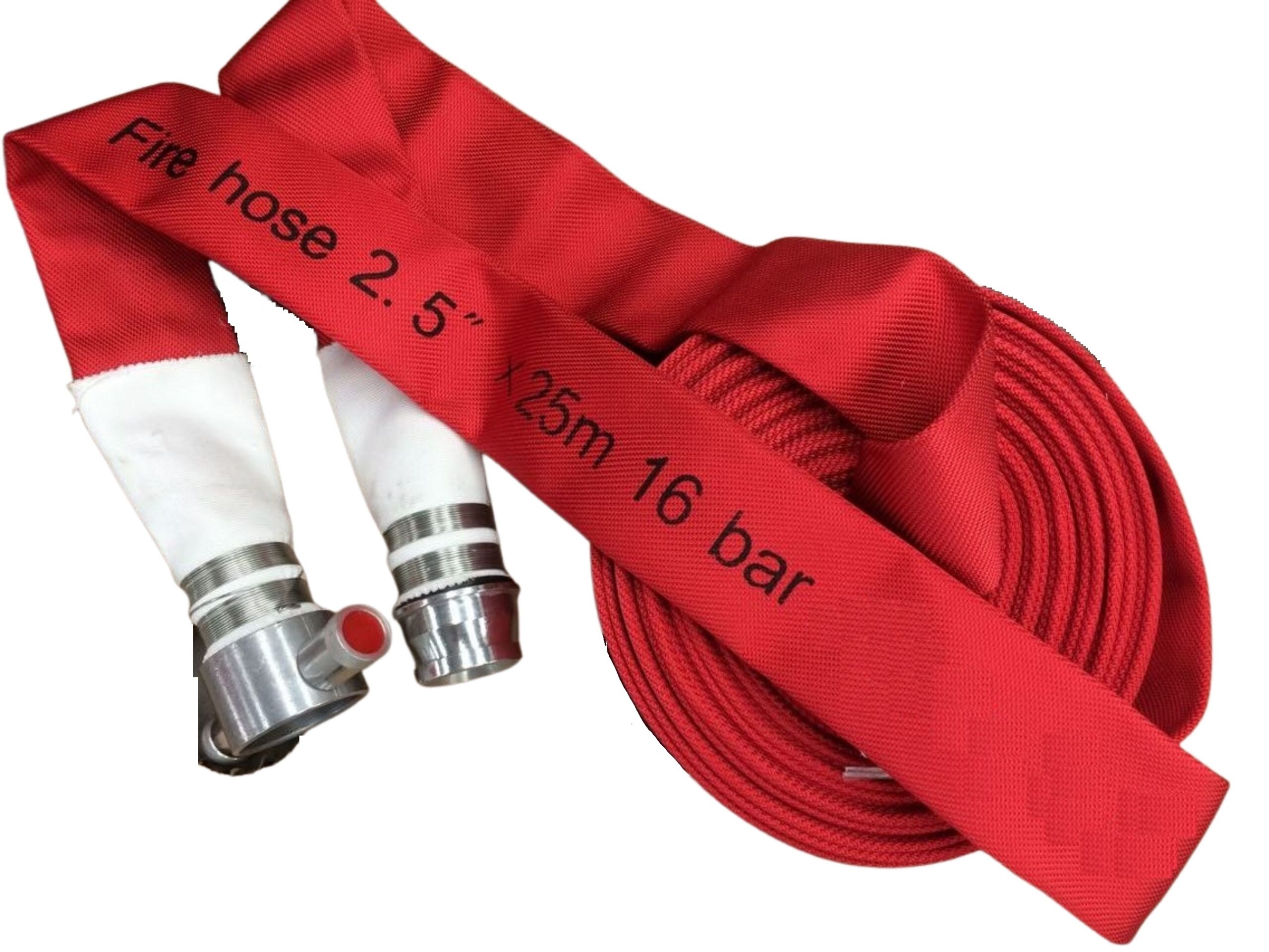 PVC Lined Fire Hose with Aluminum John Morris Coupling - firefighting ...